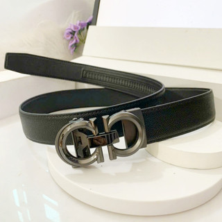 Thắt lưng nam dây nịt khoá gạt tự động cao cấp chữ a trẻ trung sang trọng bản dây 3,5cm thatlungvidanamnu