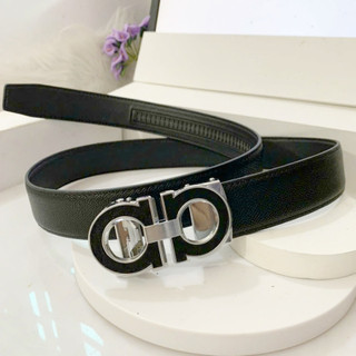 Thắt lưng nam dây nịt khoá gạt tự động cao cấp chữ a trẻ trung sang trọng bản dây 3,5cm thatlungvidanamnu