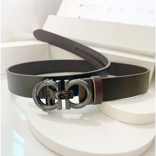 Thắt lưng nam da bò dây lưng nịt nam khóa gạt tự động siêu chất bản dây 3,5cm thatlungvidanamnu