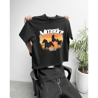 Áo thun MMESTLINE "COWBOY DREAM" form Boxy chất liệu Premium Cotton in lụa Trame