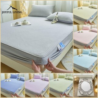 Chiếu băng lạnh bọc chun cao cấp Mát mẻ và thoải mái Kháng khuẩn Không có mùi1m6 1m8 mềm - mịn - mát