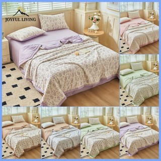 Chăn Điều Hòa Cotton Cao Cấp Mỏng Nhẹ Thấm Hút Mồ Hôi Giữ ấm và mềm mại 2m×2m3 Chăn bông