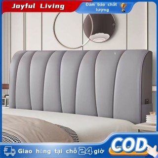 vỏ bọc đầu giường toàn phần bằng vải công nghệ dày dặn đa năng kiểu bọc mềm phong cách tối giản