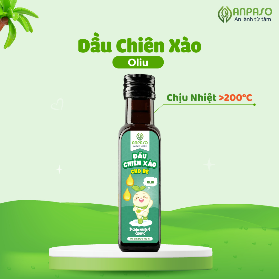 dầu chiên xào cho bé ANPASO 100ml