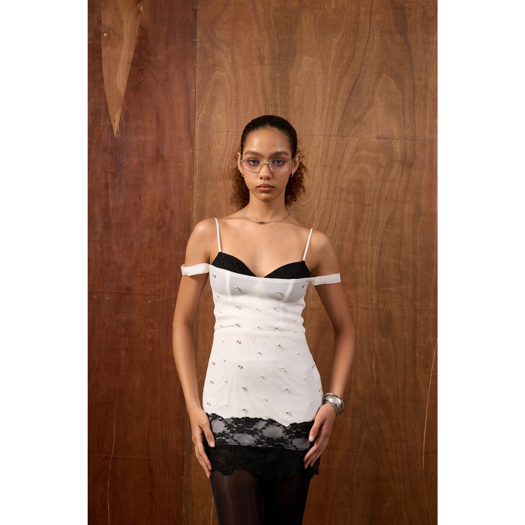 LIA MINI DRESS Đầm Đính Đá