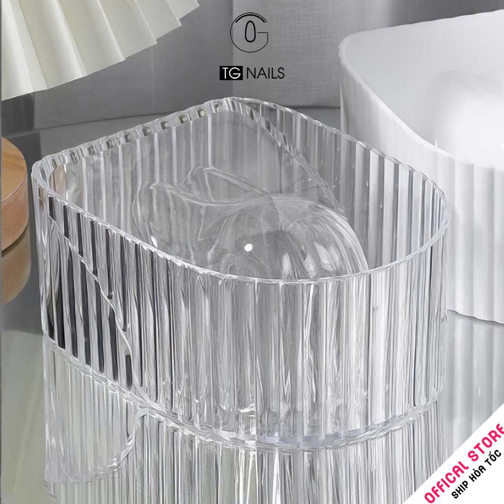 Bát ngâm tay nail bằng Mica nhỏ gọn tiện lợi