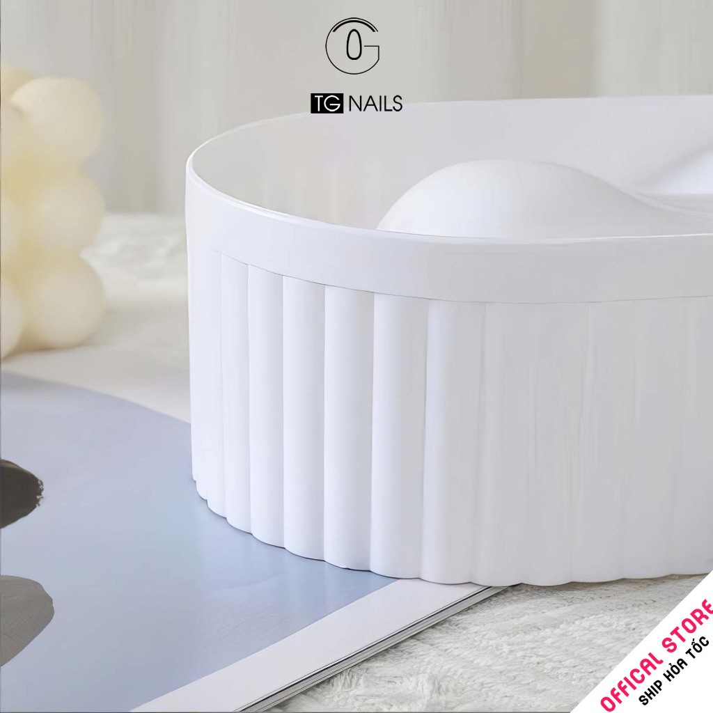 Bát ngâm tay nail bằng Mica nhỏ gọn tiện lợi