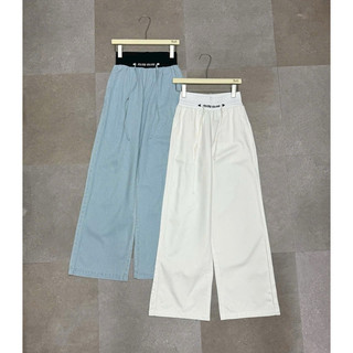 Quần jeans giấy cạp miu xanh dương