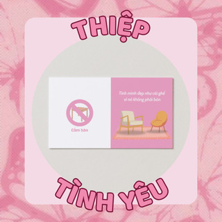 Thiệp Tình Yêu Thiết Kế Độc Đáo Ngộ Nghĩnh - Quà Tặng Cặp Đôi