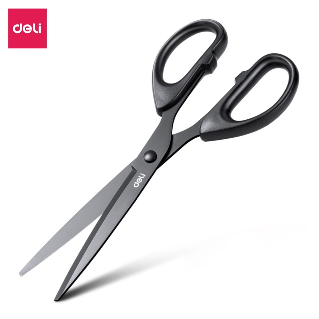 Kéo Văn Phòng Đa Năng Deli – Lưỡi Thép, Không Gỉ, Kích Thước 16/17/18/21cm