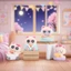 Đồ Chơi Blind Box Hộp Mù Tượng Mèo Xiêm Nhung Nhám Mini Mô Hình Quà Tặng Xinh Xắn🐱MÈO XIÊM HỒNG CUTE