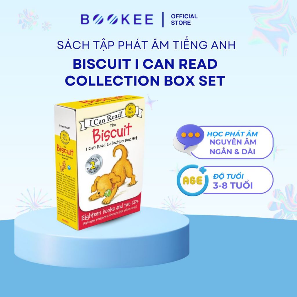 Sách - The Biscuit I Can Read Collection Box Set | Shopee