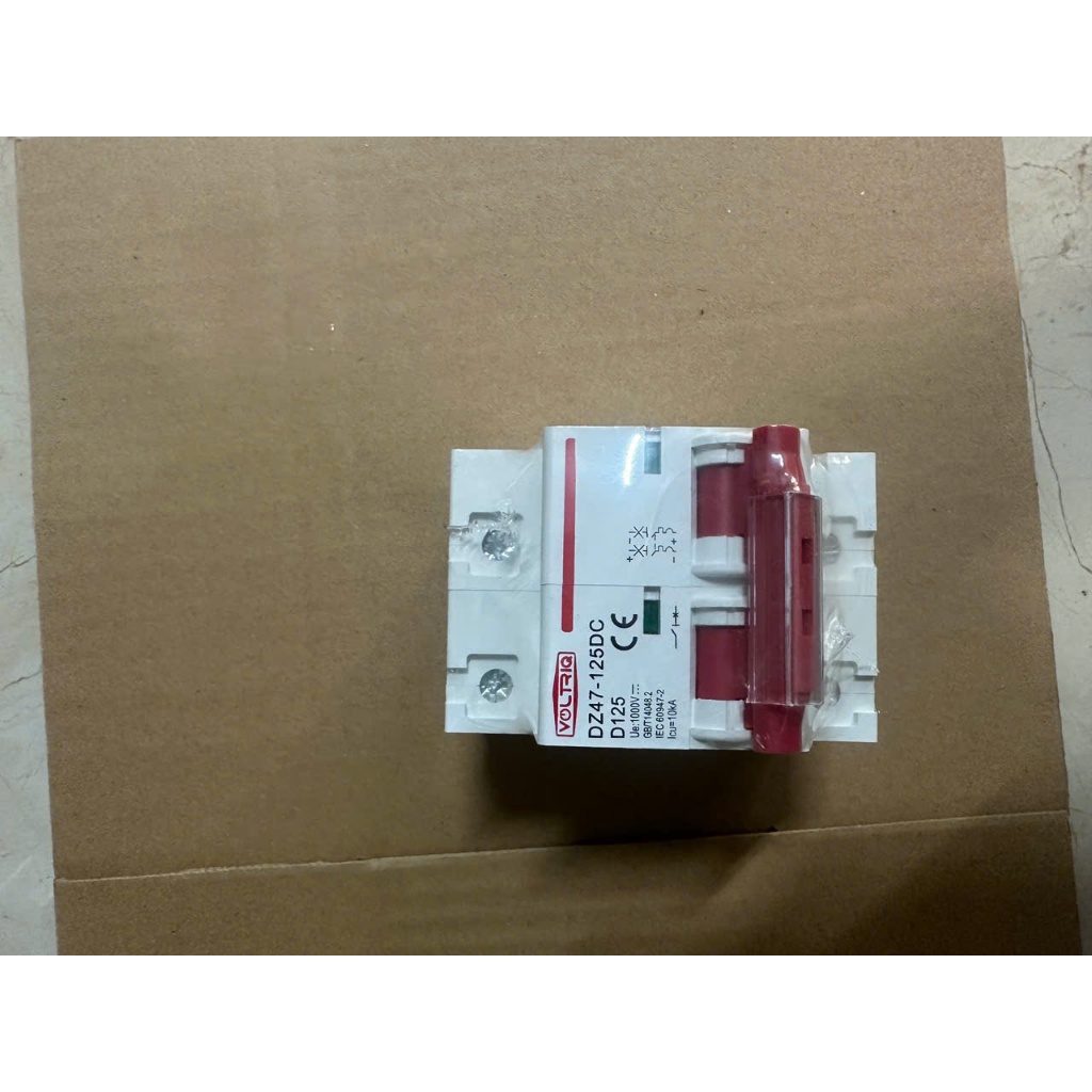 Aptomat năng lượng mặt trời MCB DC 2P - 1000VDC 32A, 63A,125A