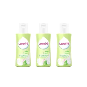 Bộ 3 chai Dung Dịch Vệ Sinh Phụ Nữ Lactacyd Odor Fresh Ngăn Mùi Cả 60ml/chai