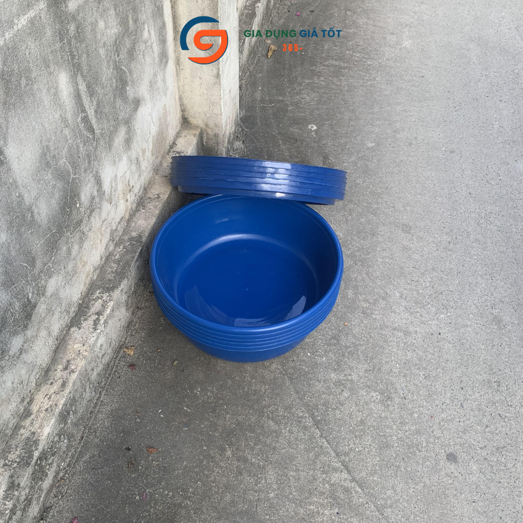 Combo 5 chậu nuôi đuông dừa có nắp, chậu nhựa đường kính 46cm chuyên dùng chăn nuôi