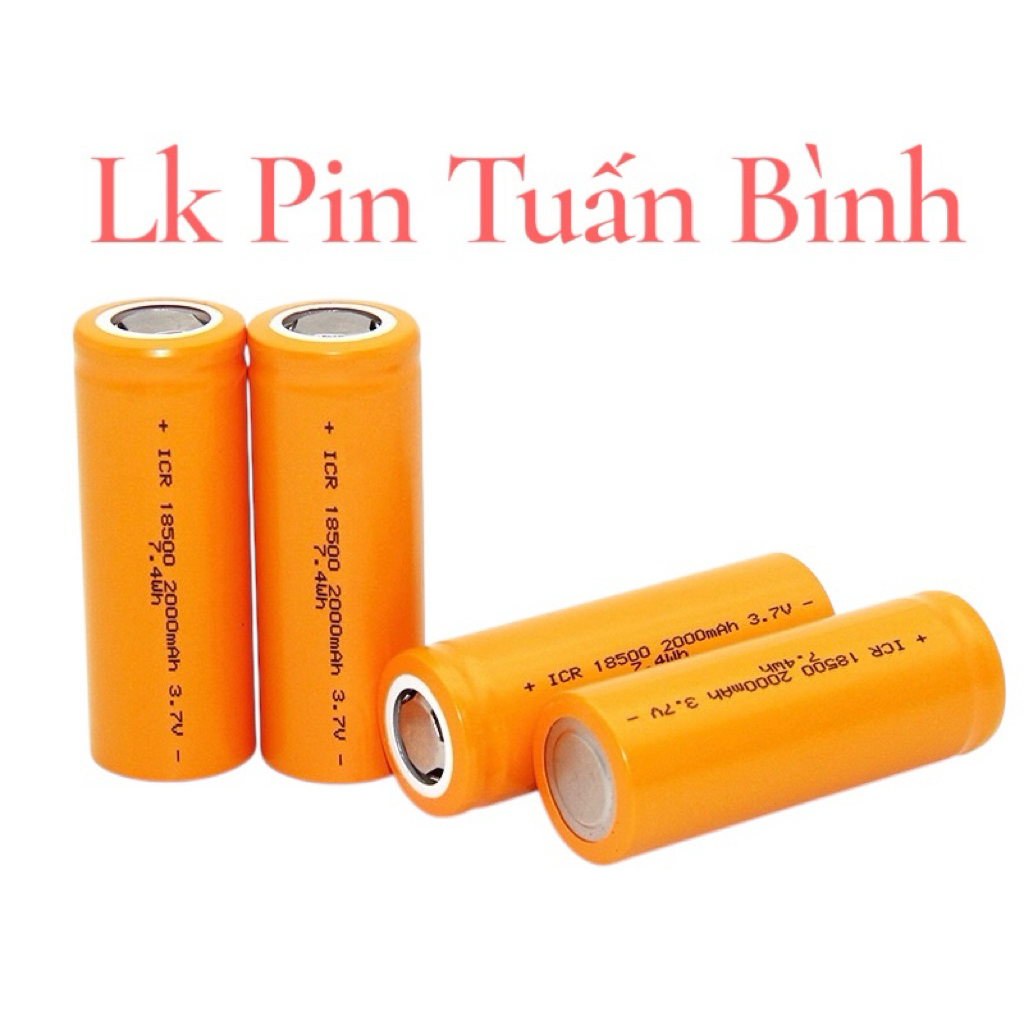 PIN 18500 2000mAh XẢ 3C | Shopee Việt Nam