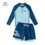 Set bơi bé trai tay dài quần short GREAT