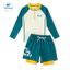 Set bơi bé trai tay dài quần short GREAT