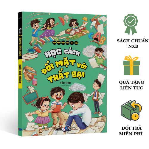 Sách - Bách Khoa Toàn Thư Vui Nhộn - Học Cách Đối Mặt Với Thất Bại - Tôn Tịnh