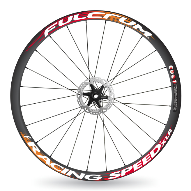 tem decal dán bánh xe đạp road fulcrum racing speed xlr