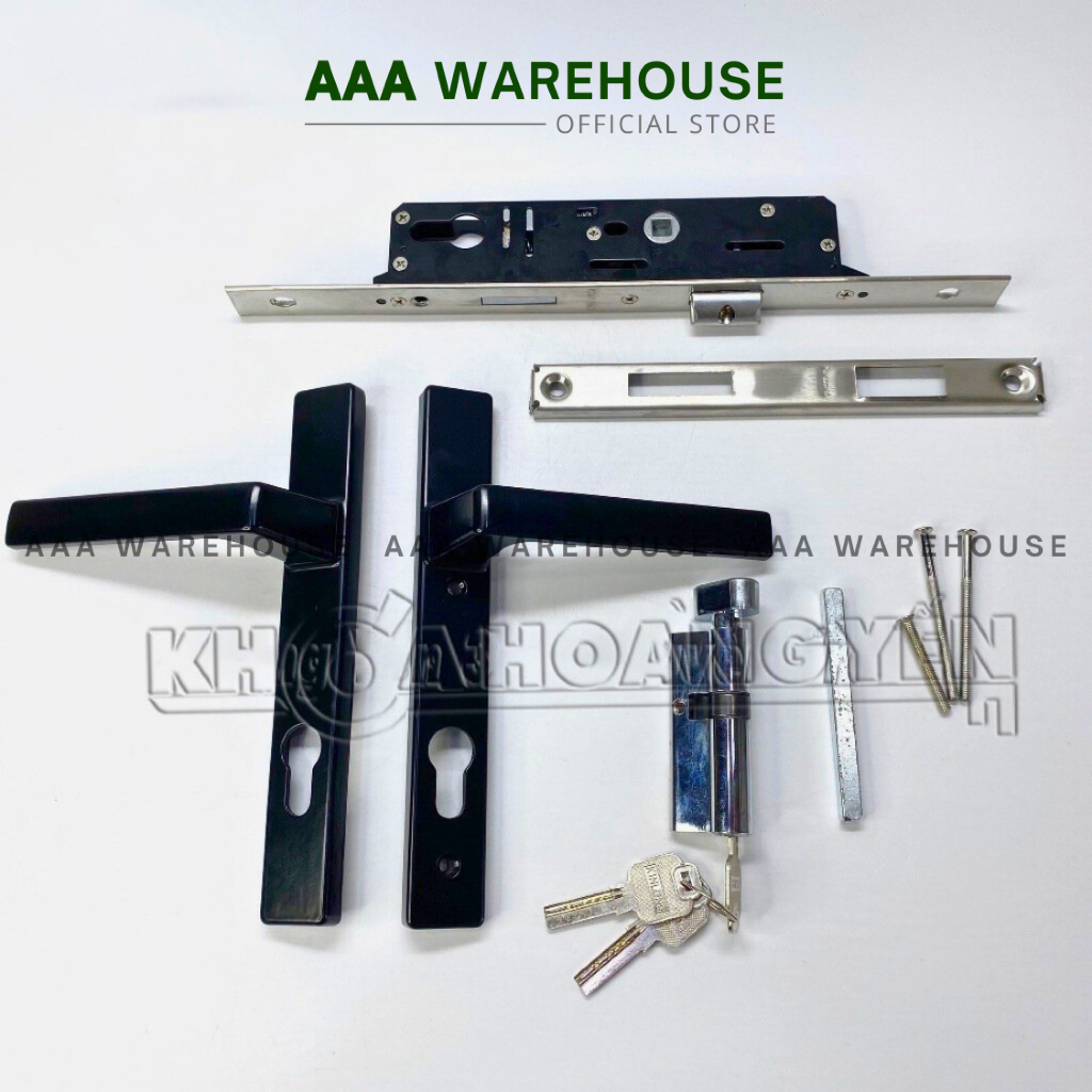 Khoá ĐƠN điểm KinLONG - khóa KinLong cửa nhôm xingfa, Khoá tay gạt 1 ...