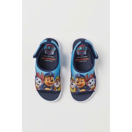 Sandal cho bé trai chú chó cứu hộ dư xịn