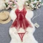 Bộ đồ váy ngủ nữ sexy ren đuôi cá xuyên thấu gợi cảm đầm 2 dây kèm quần lót lọt khe siêu quyến rũ BIKI HOUSE N118 - HCM