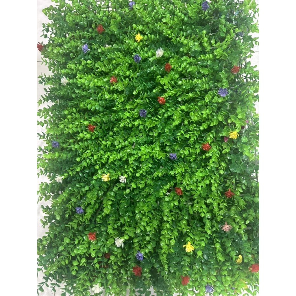 Thảm cỏ tai chuột nhân tạo (40cm x 60cm)  trang trí treo tường, làm backgroud,  decor phòng trang trí nhà