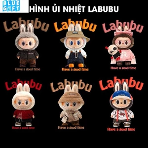 Hình Ủi Nhiệt Dễ Thương, Hình Ép Nhiệt Labubu 1