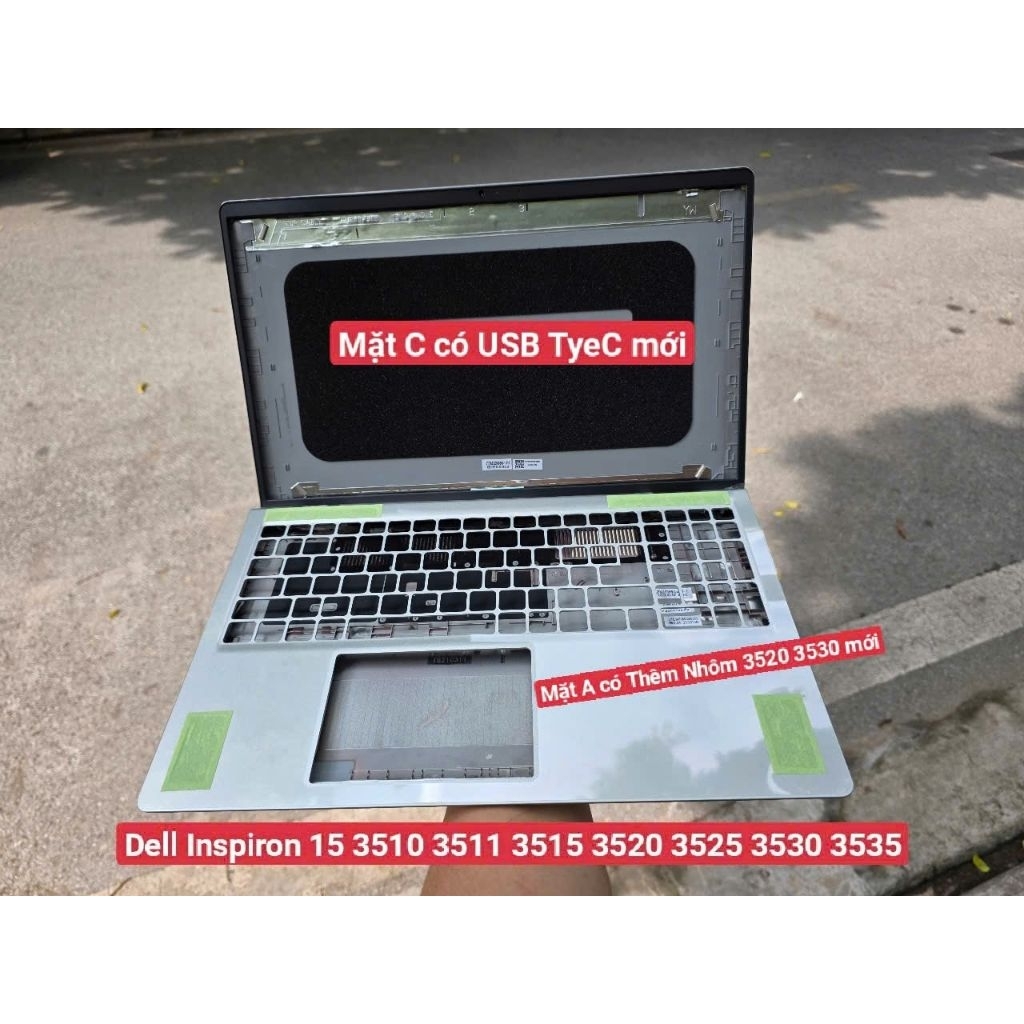 Coperchio Posteriore Per Dell Inspiron 15 3510/3511/3515/3520/3521/3525 – Nero Originale - Foto 6