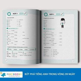 Sách 99 Ngày Em Giỏi Tiếng Anh Lớp 3 Kèm App Học Online - Theo Chương Trình Mới Nhất