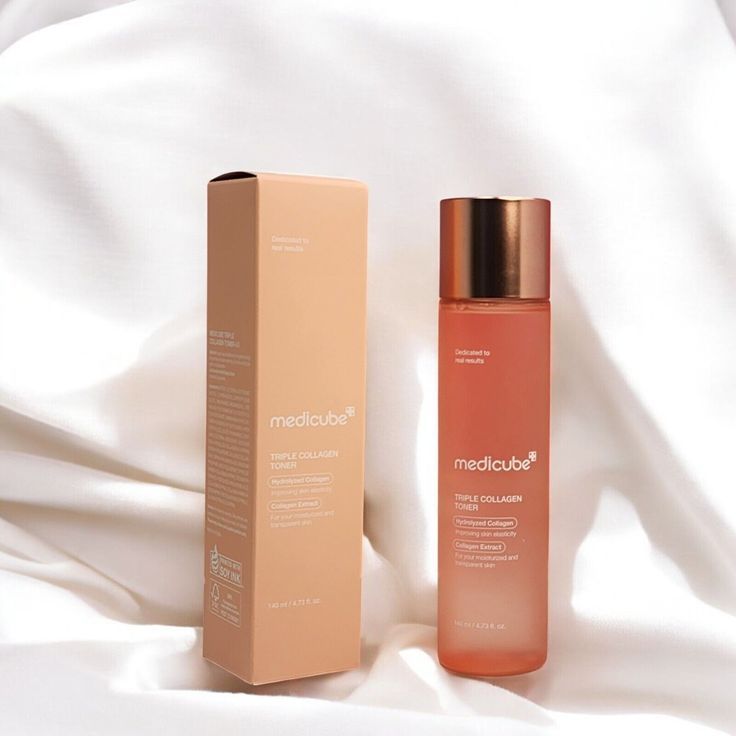 Toner Dạng Tinh Chất Medicube 140ml/Glow Essence Toner/Triple Collagen Toner 4.0