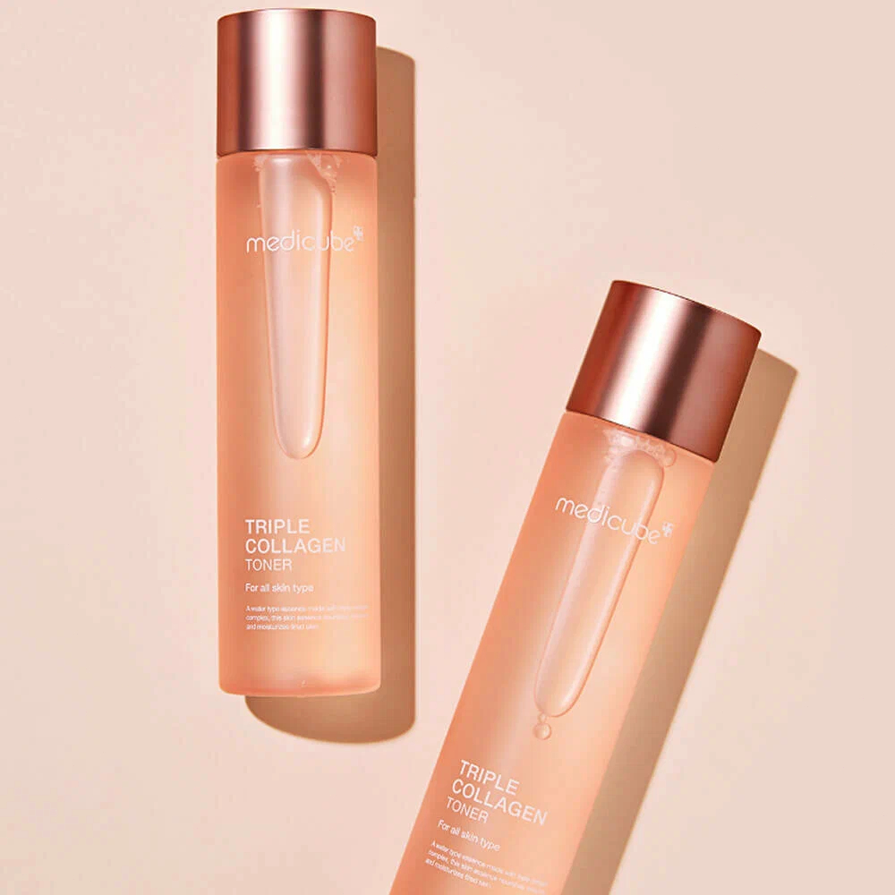 Toner Dạng Tinh Chất Medicube 140ml/Glow Essence Toner/Triple Collagen Toner 4.0