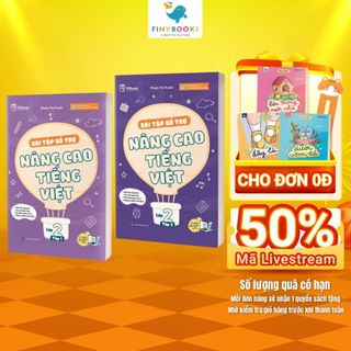 Sách - Tham khảo Lớp 2 - Combo Bài Tập Bổ Trợ Và Nâng Cao Tiếng Việt Lớp 2 (Tập 1 + Tập 2) - Theo Chương Trình Mới Nhất