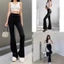 Quần Legging Ống Loe Co Giãn, Cạp Cao, Quần ống loe siêu co giãn Mang lên form siêu ưng tôn dáng vòng hai quyến rũ