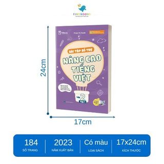 Sách - Tham khảo Lớp 2 - Combo Bài Tập Bổ Trợ Và Nâng Cao Tiếng Việt Lớp 2 (Tập 1 + Tập 2) - Theo Chương Trình Mới Nhất