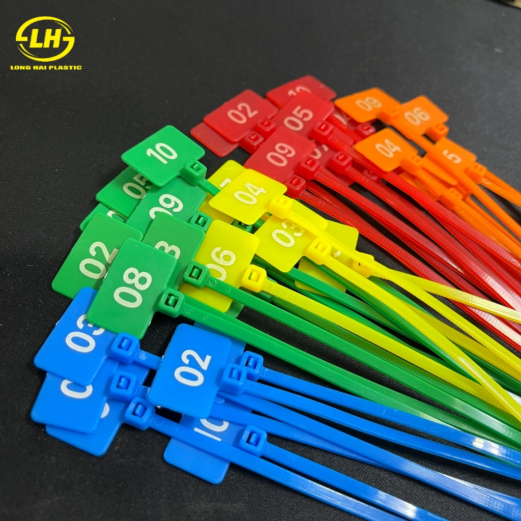 Dây Rút Gắn Thẻ Có Số Thứ Tự - Dây Rút Thẻ Tag 15cm - 100 Số / 100 Sợi ...