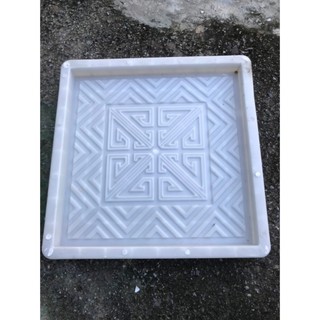 Khuôn đúc gạch lát sân, vườn nhựa pp kích thước 40x40 cm