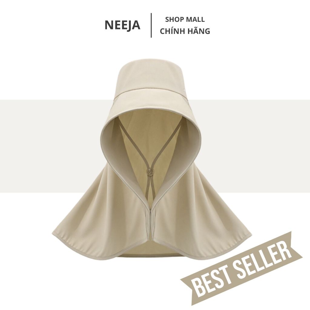 Mũ Chống Nắng Nữ NEEJA UPF50+ Nâng Cấp, Vành Rộng, Che Nắng Toàn Diện, Chống Tia UV, Phù Hợp Đi Biển