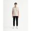Quần Jeans Nam Đen Trơn Form Slim Cropped - Routine 10S25DPA108C