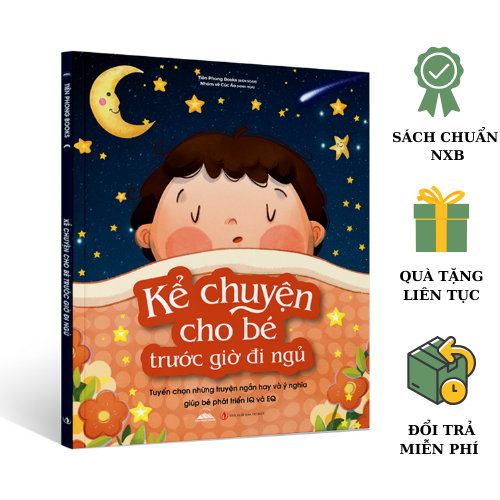 Sách - Kể Chuyện Cho Bé Trước Giờ Đi Ngủ - Tuyển Chọn Những Truyện Ngắn Hay, Ý Nghĩa
