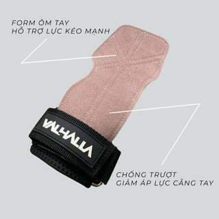 Lifting Grips Valhalla – Miếng Đệm Kéo Tạ, Dây Kéo Lưng Chống Trượt, Bền Đẹp, Hỗ Trợ Deadlift, Kéo Xà, Tập Lưng Xô