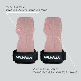 Lifting Grips Valhalla – Miếng Đệm Kéo Tạ, Dây Kéo Lưng Chống Trượt, Bền Đẹp, Hỗ Trợ Deadlift, Kéo Xà, Tập Lưng Xô