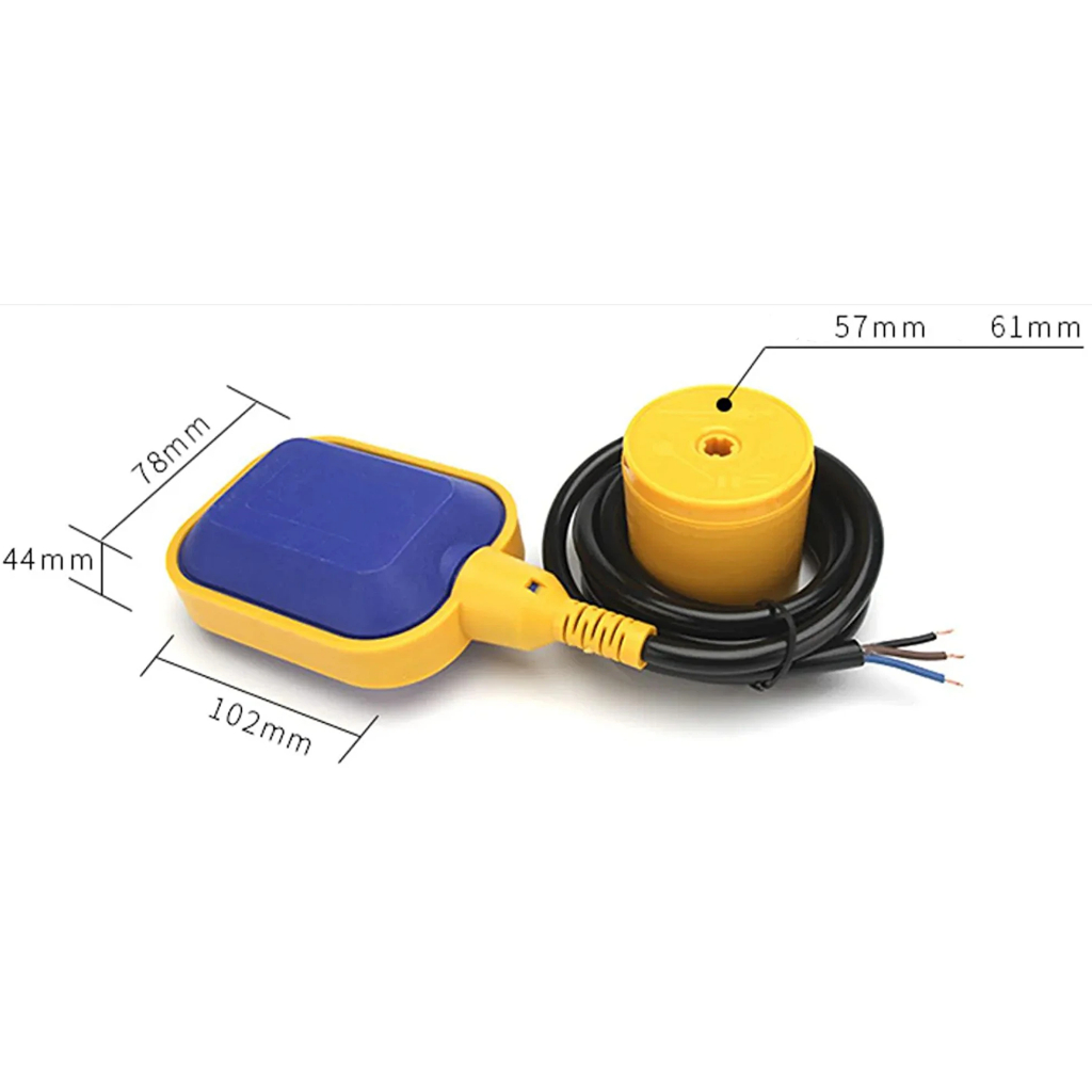 Phao điện 2 mét / 4 mét  chống tràn, chống cạn cho máy bơm