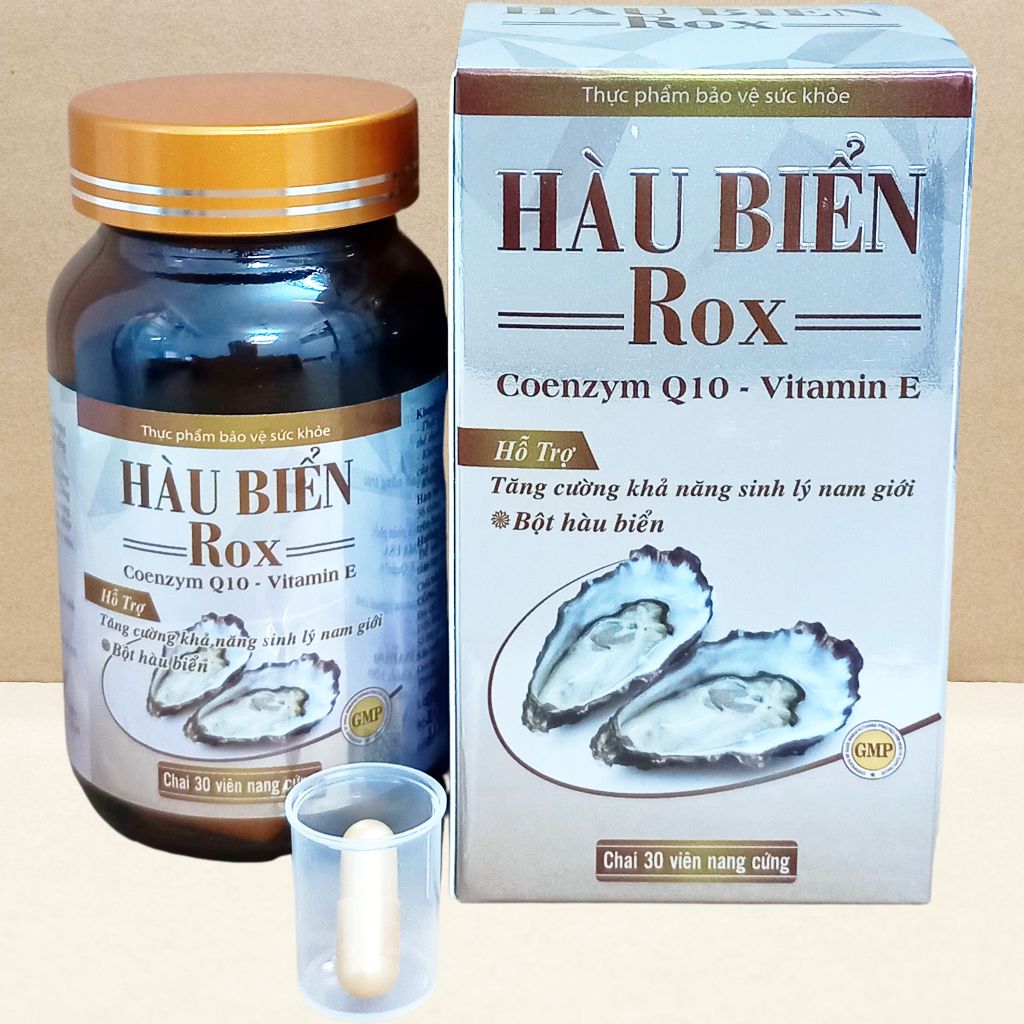 Combo 2 Hộp Hàu Biển Rox Trắng - Rostex - Vinaphar - Vitamin Chữa Lành
