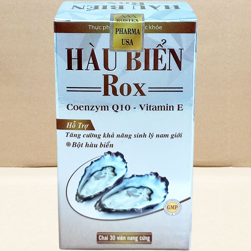 Combo 2 Hộp Hàu Biển Rox Trắng - Rostex - Vinaphar - Vitamin Chữa Lành