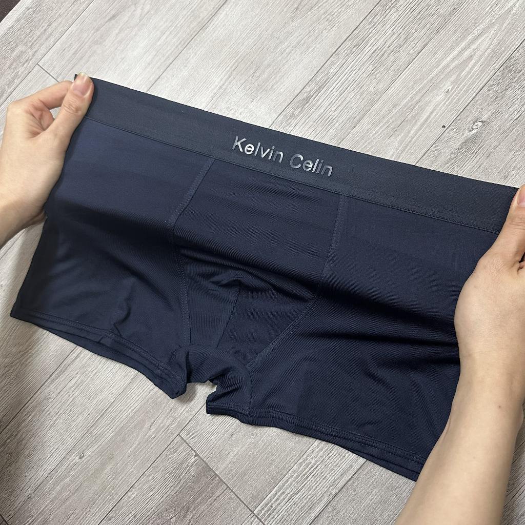 Quần Lót Nam [ COMBO 5C] boxer nam thun lạnh thoáng khí co giãn 4 chiều set 5 màu KC02