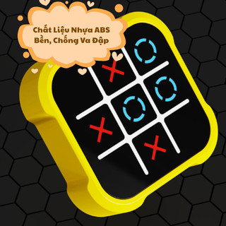 Máy Chơi Game 3in1 XO Tic-Tac-Toe Nhiều Cấp Độ Chơi Có Hiệu Ứng Âm Thanh Sôi Động Chất Liệu Nhựa ABS An Toàn Cho Bé