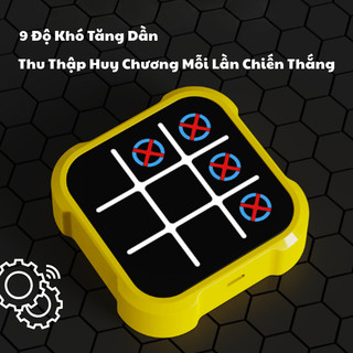Máy Chơi Game 3in1 XO Tic-Tac-Toe Nhiều Cấp Độ Chơi Có Hiệu Ứng Âm Thanh Sôi Động Chất Liệu Nhựa ABS An Toàn Cho Bé