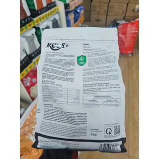 (HÀNG MỚI) KEOS+ Thức ăn viên nén cho thỏ cảnh, cỏ alfalfa và cà rốt size 2kg